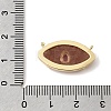 Natural Strawberry Quartz Pendants KK-C255-22G-03-3