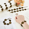 Alloy Bracelets Making BJEW-PH01919-3