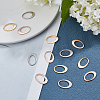 Unicraftale 60 Pcs 3 Colors 304 Stainless Steel Linking Rings STAS-UN0021-77-4