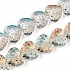Glass Beads Strands GLAA-B018-01F-1