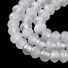 Natural Malaysia Jade Rondelle Beads Strands G-E316-2x4mm-63-4