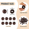 Wood European Beads WOOD-TA0003-10B-4