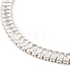Brass Micro Pave Cubic Zirconia Link Chain Bracelets BJEW-F416-06P-2
