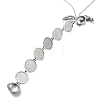 Alloy Pendant Necklaces NJEW-H031-01C-AS-2