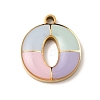 304 Stainless Steel Pendants STAS-K297-09O-G-1