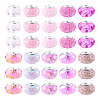 100Pcs 10 Styles Resin European Beads RPDL-TA0001-14-2