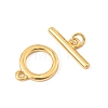 SHEGRACE Brass Toggle Clasps XGR0123G-157G-2