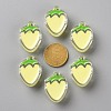Transparent Enamel Acrylic Beads X1-TACR-S155-003B-3