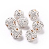 Polymer Clay Rhinestone Beads RB-L029-03I-1