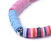 Cotton Thread Tassel Charm Bracelets BJEW-JB04448-04-2