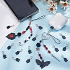 50Pcs Plastic Mobile Dustproof Plugs HJEW-SC0003-20B-4