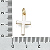 Brass Enamel Pendants KK-CBAEEA8-10B-G-3