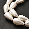 Electroplate Shell Pearl Beads Strands BSHE-G010-10x20mm-01-4