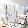 Cotton Stripe Pattern Ribbon OCOR-WH0078-550A-4