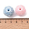 Opaque Acrylic & Plastic Pearl Beads OACR-D039-04-3