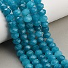 Faceted Dyed Natural White Jade Beads Strands GG-CBAE966-01B-N-1
