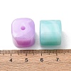 Two-Tone Imitation Gemstone Acrylic Beads AC-CBA7B05-22-3
