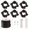DIY Hair Tie Making Kits DIY-TA0015-81B-1
