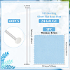 60Pcs 925 Sterling Silver Flat Head Pins STER-BC0002-17A-2