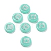 Opaque Acrylic Beads LS-OACR-G016-07D-1