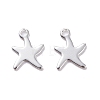 201 Stainless Steel Charms STAS-F039-47-S-4