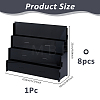 Desktop Acrylic Organizer Display Riser Racks ODIS-WH0331-64-2