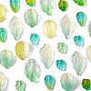 120Pcs 8 Styles Glass Pendants GLAA-FS0002-45-3
