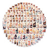 100Pcs Animal in Bottle PVC Waterproof Self-Adhesive Stickers PW-WG61268-01-5