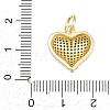 Brass Micro Pave Sky Blue Cubic Zirconia Pendants CU-CBA4A93-02F-G-3