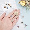  12Pcs 6 Styles Natural Gemstone Charms G-NB0003-74-4