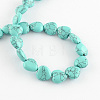 Synthetic Turquoise Bead Strands X-G-R190-01-2