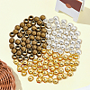 150Pcs 3 Colors Tibetan Style Spacer Beads TIBEB-PA0001-09-7
