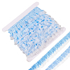 10 Yards Polyester Lace Ribbons SRIB-OC0001-13A-1