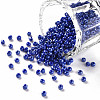 (Repacking Service Available) Glass Seed Beads SEED-C021-3mm-128-1