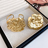 Iron Open Cuff Bangle & Ring Set for Women WG478CE-05-1