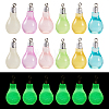  48Pcs 6 Colors Opaque Resin Pendants RESI-TA0002-01-10