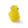 Glass Seed Beaded Duck Pendants PALLOY-MZ01100-6