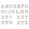 26Pcs Letter A~Z Alloy Lapel Pin Backs JEWB-CJZ0001-03P-1