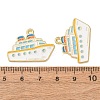 Ocean Alloy Enamel Pendants ENAM-B041-01P-2