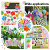 Paper Flower Ball Pendant Decorations DIY-AR0005-36-5