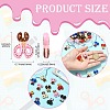 Opaque Acrylic Beads MACR-CJZ0001-03-2