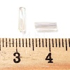 10G Ceylon Glass Twist Bugle Beads SEED-L012-01A-5