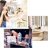 Acrylic Earring Displays EDIS-WH0013-04-5
