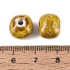 Vintage Handmade Porcelain Beads PORC-N013-18-21-3