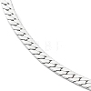 Non-Tarnish 304 Stainless Steel Cuban Link Chain Necklace NJEW-K249-01B-P-2