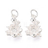925 Sterling Silver Pendants STER-T009-14S-3