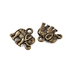 Vintage Elephant Charms PALLOY-ZN-47017-AB-FF-3