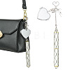 Stainless Steel Portable Lipstick Pouch Pendant Decorations HJEW-FS00107-1