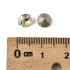 Glass Rhinestone Cabochons GLAA-A018-6mm-001GY-3