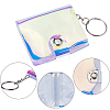 2 Inch Mini Laser PVC Photo Album with Ring Clasps AJEW-WH0248-398B-6